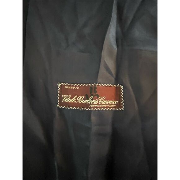 Baumler Men's Brown Blazer Size 40 Formal Two-Button - Picture 6 of 14